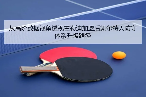 从高阶数据视角透视霍勒迪加盟后凯尔特人防守体系升级路径